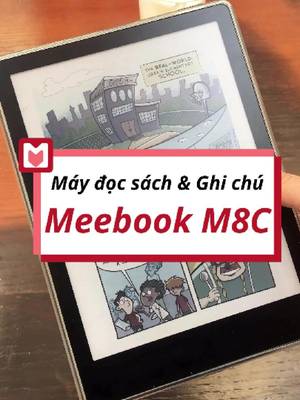 Máy đọc sách kiêm sổ ghi chú Meebook M8C có thể làm được những gì ??